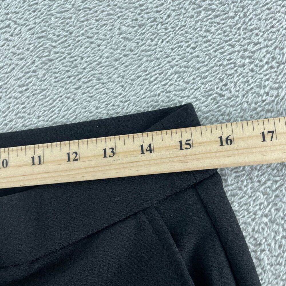 Hilary Radley Black Slim Leg Pants S Mid Rise 26" Inseam NWT 5187 - Picture 6 of 9